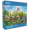 Image de Gibsons - Below Corfe Castle (door Dominic Davison) - 1000 stukjes 68×49cm (b×h) - Legpuzzel voor volwassenen