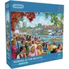 Image de Gibsons - Rowing at the Regatta (door Steve Crisp) - 1000 stukjes 68×49cm (b×h) - Legpuzzel voor volwassenen