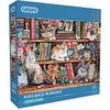 Image de Gibsons - Puss Back in Books (door Debbie Cook) - 1000 stukjes 68×49cm (b×h) - Legpuzzel voor volwassenen