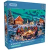 Image de Gibsons - A Night of Northern Lights (door Marcello Corti) - 1000 stukjes 68×49cm (b×h) - Legpuzzel voor volwassenen