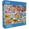 Image de Gibsons - Elemental (door Janice Daughters) - 1000 stukjes 68×49cm (b×h) - Legpuzzel voor volwassenen