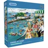 Image de Gibsons - Dining at Tenby (door Fiona Osbaldstone) - 1000 stukjes 68×49cm (b×h) - Legpuzzel voor volwassenen
