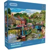 Image de Gibsons - River Retreat (door Greg Giordano) - 1000 stukjes 68×49cm (b×h) - Legpuzzel voor volwassenen