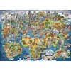 Image de Gibsons - Wonderful World (door Maria Rabinky) - 1000 stukjes 68×49cm (b×h) - Legpuzzel voor volwassenen
