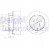 Image de Remschijf Delphi BG3912 voor Toyota Avensis (2003-), 280mm