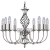 Image de Searchlight ZANZIBAR Kroonluchter 8 Lichts Zilver