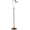 Image de Searchlight Vloerlamp Messing Verstelbaar