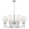 Image de Searchlight PORTICO Kroonluchter 8 Lichts Chroom