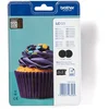 Image de Brother LC123BK - Inktcartridge / Zwart / 2-pack