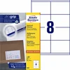 Image de Etiket avery 3426 105x70mm wit 800st