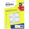 Image de Avery SCOL120 printeretiket Niet-klevend printerlabel