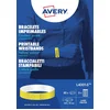 Image de Avery bedrukbare polsbandjes | ft 18 x 265 mm | geel | pak van 50 etiketten