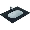 Image de Ideal Standard Connect - Onderbouwwastafel, 62x41 cm, met overloop, wit E505001