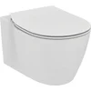 Image de Ideal Standard Connect Wand WC met Aquablade spoeltechnologie met verborgen bevestiging wit 365x540x340 mm zonder toiletzitting