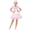 Image de "Roze serveerster jaren 50 kostuum voor vrouwen - Verkleedkleding - Small"