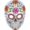 Image de SMIFFY'S - Gekleurd skeletten masker Halloween