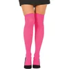 Image de Neon roze hold up kousen