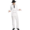 Image de "Wit gangsterkostuum voor mannen - Verkleedkleding - Medium"