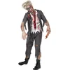 Image de "Schooljongen Zombie kostuum voor heren Halloween  - Verkleedkleding - Small"
