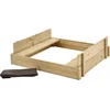 Image de FSC® houten zandbak met ingebouwde bankjes