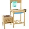 Image de TP Toys Grow Up Houten Plantentafel en Modderkeuken - 88x83x34 cm