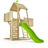 Image de KINGSWOOD speeltoren - ladder - platform - balkon - zandbak - verankeringsset - glijbaan - FSC® hout h306 cm