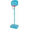 Image de Swingball Basketbalpaal - Met All Surface Basis - Donkerblauw/blauw