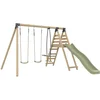 Image de Station BARBOUZET 2 schommels - tegenovergesteld - schuif - verankeringsset - hout FSC® h224 cm
