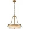 Image de Quoizel LED Hanglamp Gotham | 4X E27 Max 60W | Dimbaar | Brushed Brass