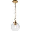 Image de Feiss LED Hanglamp Tabby | 1X E27 Max 60W | Dimbaar | Burnished Brass