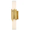 Image de Elstead Lighting LED Wandlamp Marvele | 2X E27 Max 4W | Aged Brass
