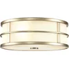 Image de Feiss LED Plafondlamp Fusion | 3X E27 Max 40W | Dimbaar | Painted Natural Brass