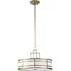 Image de Feiss LED Hanglamp Fusion | 3X E27 Max 40W | Dimbaar | Painted Natural Brass