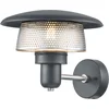 Image de Elstead Lighting LED Wand Buitenlamp Saturne | 1X E27 Max 40W | IP44 | Dimbaar | Grey