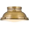 Image de Hinkley LED Plafondlamp Amelia | 2X E27 Max 40W | Dimbaar | Heritage Brass