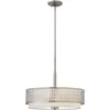 Image de Hinkley/ Fredrick Ramond LED Hanglamp Jules | 3X E27 Max 60W | Dimbaar | Brushed Nickel