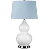 Image de Elstead Lighting LED Tafellamp ISLA | 1X E27 Max 60W | Polished Nickel, White, Blue