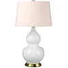 Image de Elstead Lighting LED Tafellamp ISLA | 1X E27 Max 60W | Aged Brass, White, Pink