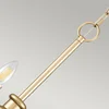 Image de Kichler LED Kroonluchter | 12X E14 Max 40W | Dimbaar | Painted Natural Brass