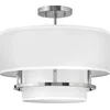 Image de Hinkley LED Hanglamp Graham | 3X E14 Max 40W | Dimbaar | Polished Nickel