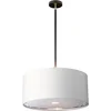 Image de Elstead Lighting LED Hanglamp Balance | 1X E27 Max 60W | Dimbaar | Black/ Polished Nickel