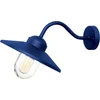 Image de Elstead Lighting LED Wand Buitenlamp Klampenborg | 1X E27 Max 60W | IP44 | Dimbaar | Navy Blue