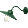 Image de Elstead Lighting LED Wand Buitenlamp Klampenborg | 1X E27 Max 60W | IP44 | Dimbaar | Fir Green