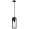 Image de Kichler LED Buiten Hanglamp Camillo | 1X E27 Max 60W | IP44 | Dimbaar | Textured Black