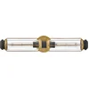 Image de Hinkley LED Wandlamp Masthead | 2X E27 Max 40W | IP44 | Dimbaar | Heritage Brass & Black