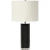Image de Elstead Lighting LED Tafellamp Ripple | 1X E27 Max 60W | Black with White Shade