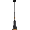 Image de Elstead Lighting LED Hanglamp Etoile | 1X E27 Max 60W | Dimbaar | Matte Black and Gold Leaf