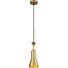 Image de Elstead Lighting LED Hanglamp Etoile | 1X E27 Max 60W | Dimbaar | Aged Brass and Gold Leaf