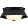 Image de Elstead Lighting LED Plafond Badkamerlamp Bowtie | 2X E14 Max 40W | IP44 | Dimbaar | Matte Black