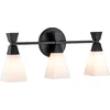 Image de Elstead Lighting LED Wandlamp Bowtie | 3W 3000K 300Lm 830 | IP44 | Dimbaar | Matte Black
